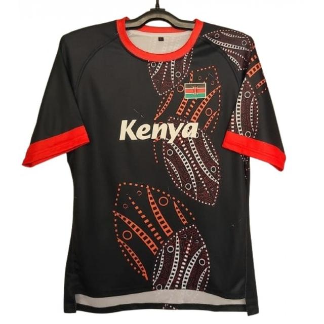 Black Kenya Rugby Jersey 2025