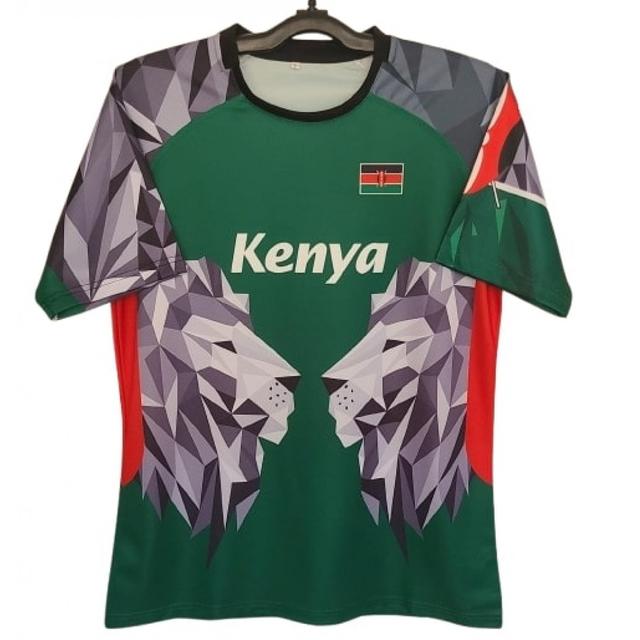 Green Kenya Rugby Jersey 22-23